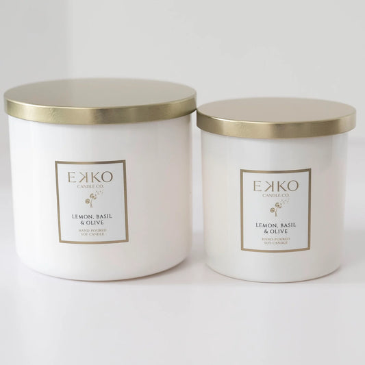 Lemon Basil & Olive Candle