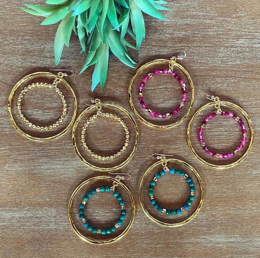 Del Ray Earrings- Gold
