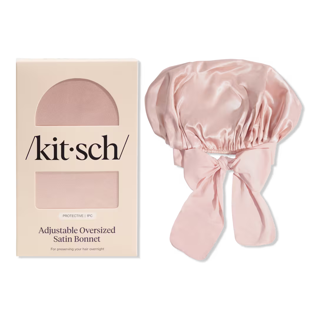 Adjustable Oversized Satin Bonnet